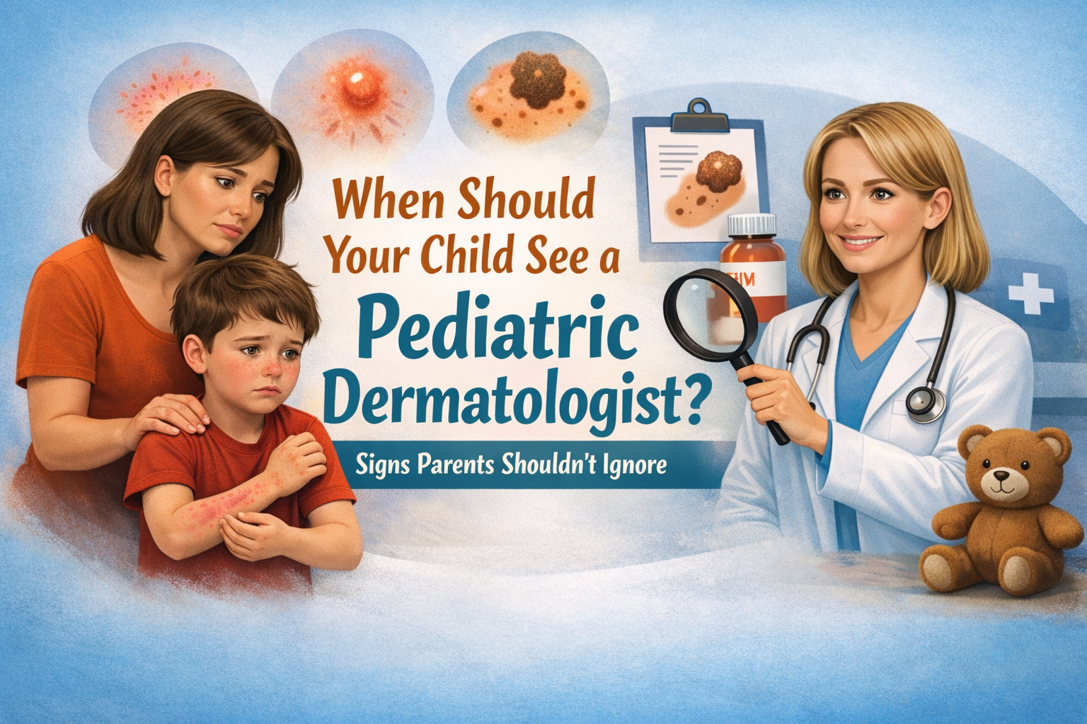 When Should Your Child See a Pediatric Dermatologist?