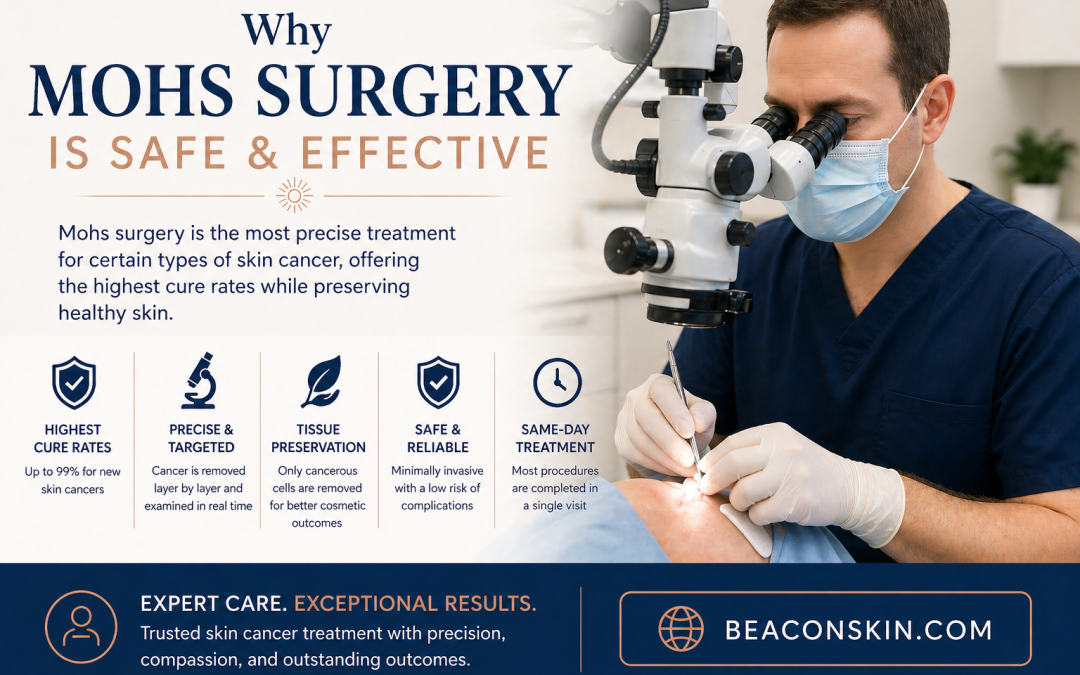 Why Mohs Surgery Is Safe and Effective