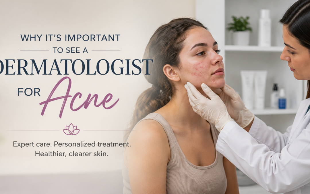Why It’s Important to See a Dermatologist for Acne