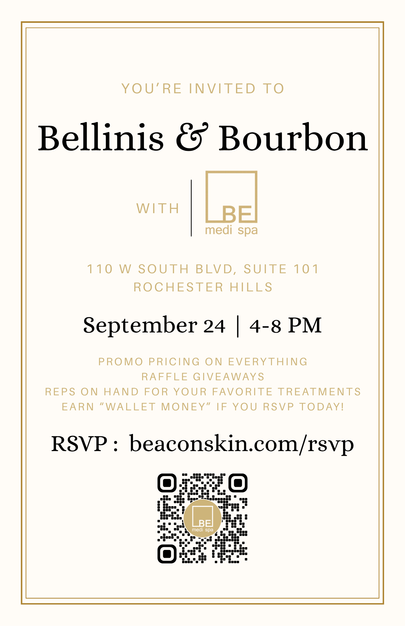 Bellinis & Bourbon